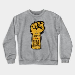 Latinos for Black Lives Matter Crewneck Sweatshirt